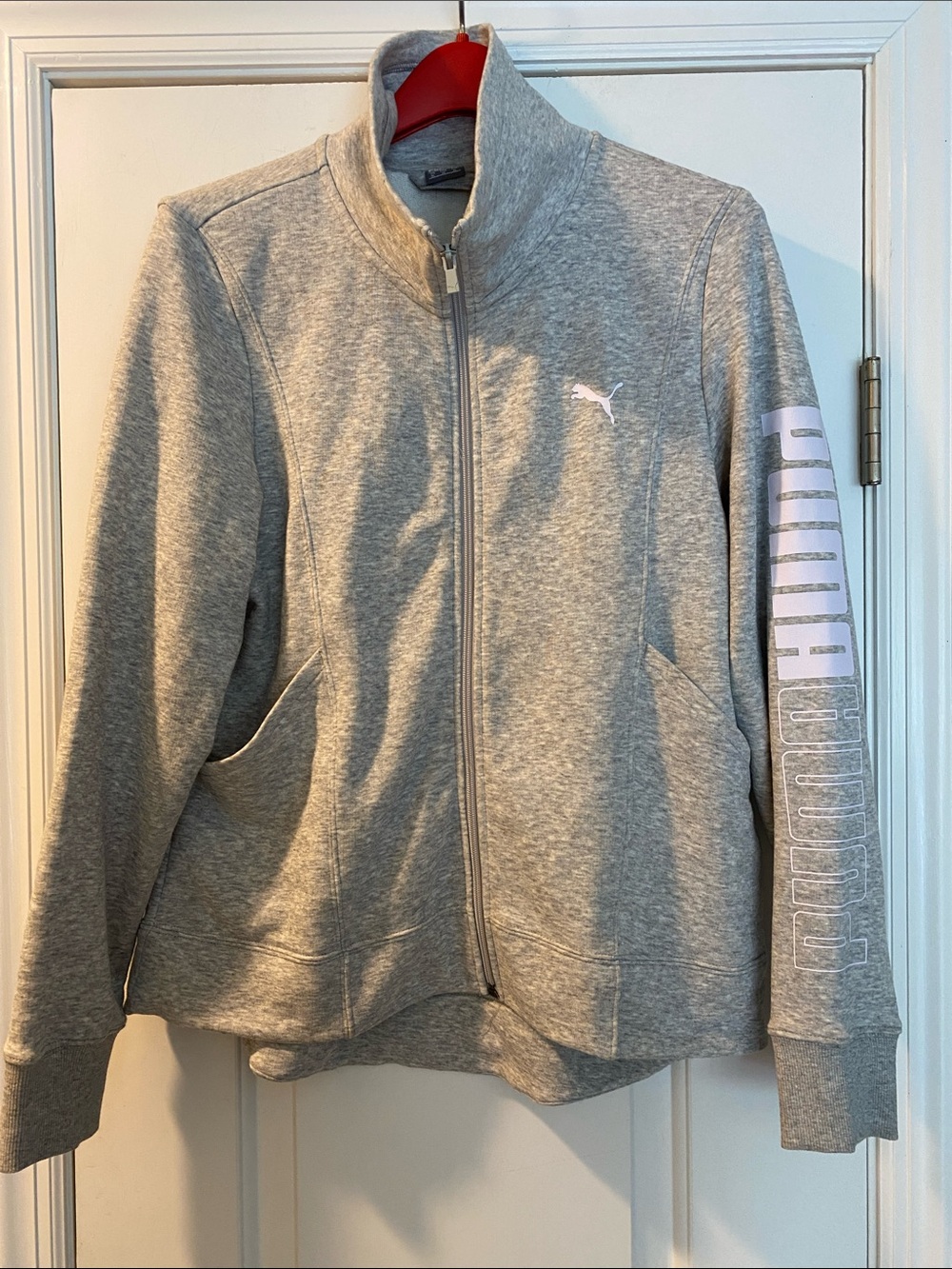 Puma Cotton Stretch Full Zip Butter Soft Jacket NWOT